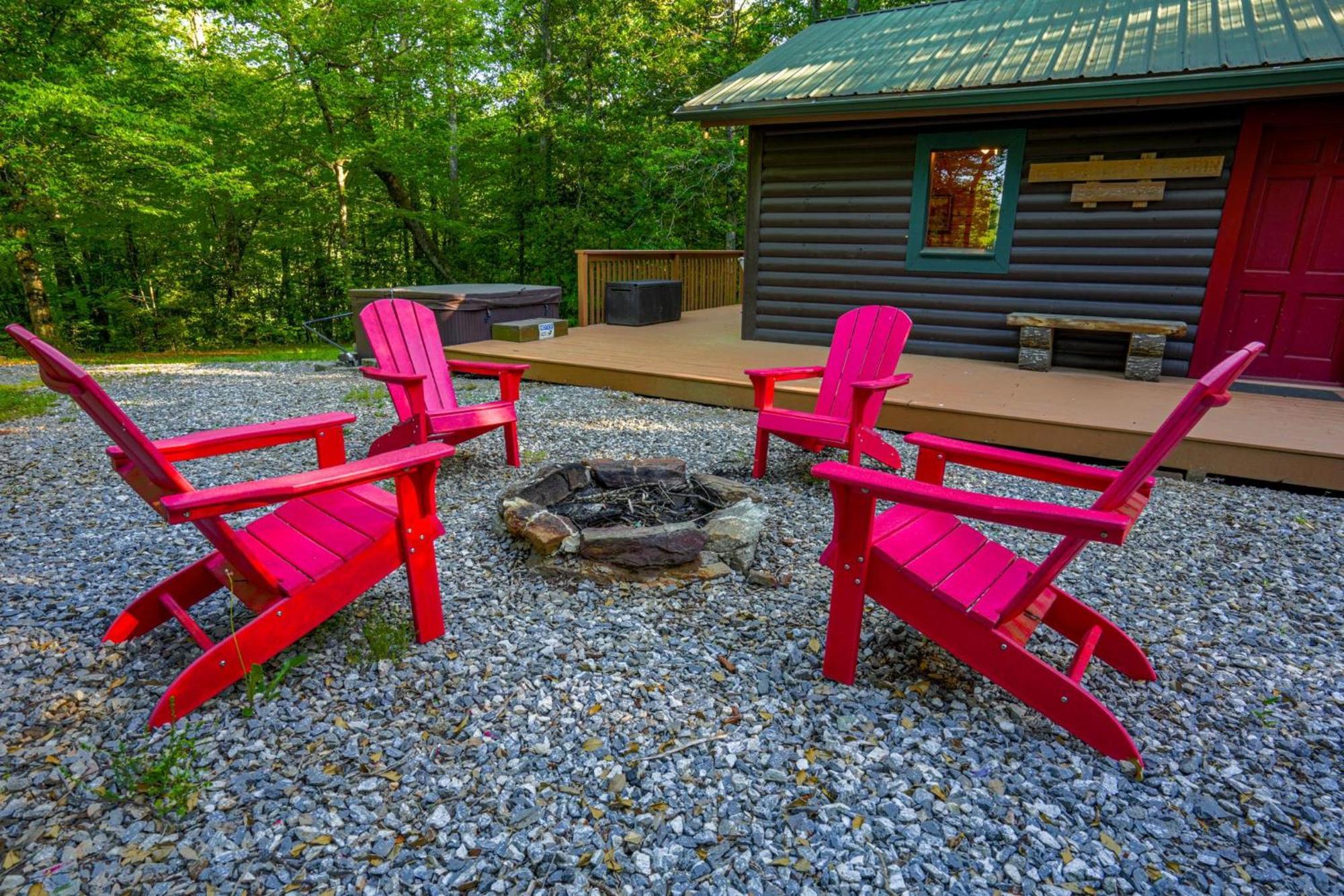 The Big Little Cabin - Hot Tub & Playground ダロネガ エクステリア 写真