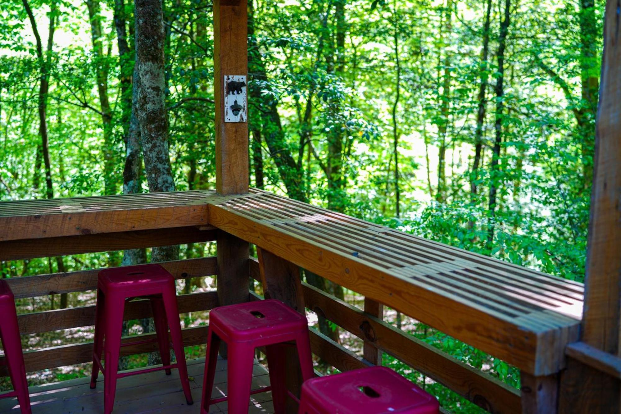 The Big Little Cabin - Hot Tub & Playground ダロネガ エクステリア 写真